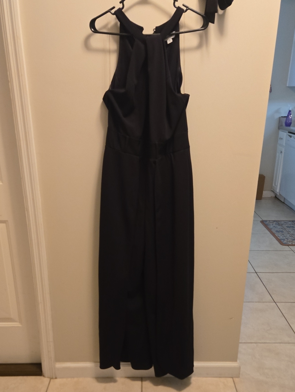 Smart Black Sleeveless Halter Jumpsuit